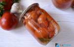 Как посолить помидоры половинками